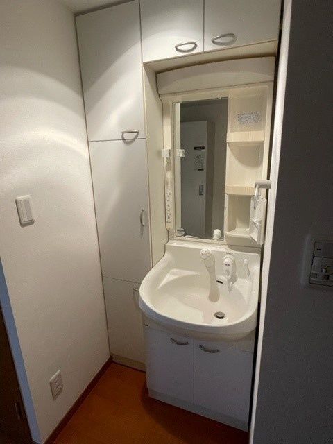 洗面設備　※写真は別部屋です