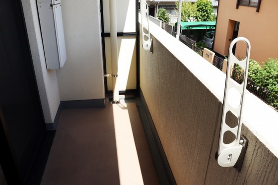 バルコニー　※他号室の写真です