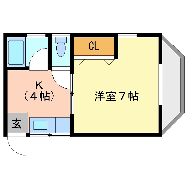 ピュアシティIIの間取り