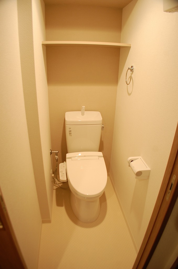 トイレ　ゆったりとした空間のトイレです