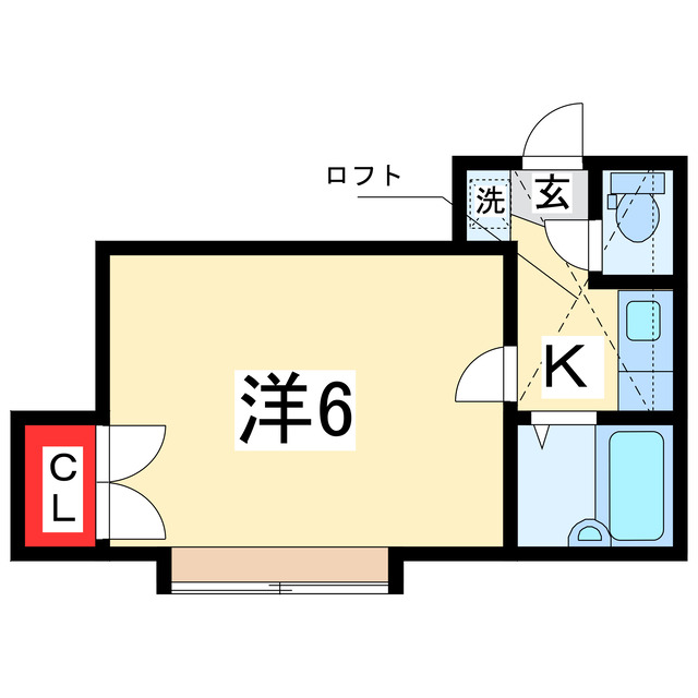 シャトル２番館の間取り