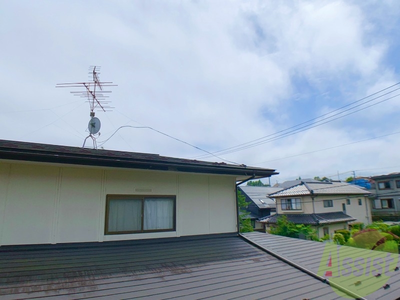 眺望　バルコニーからの眺めはこんな感じになってます。