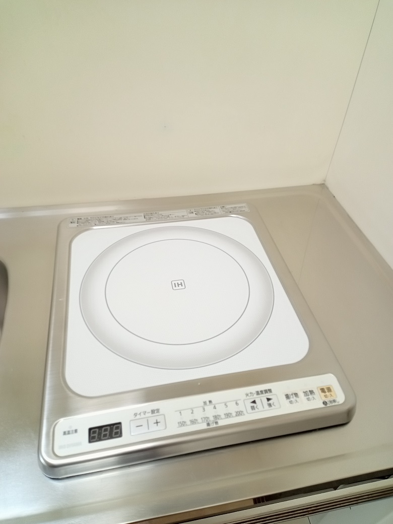 その他設備　コンロはIHです