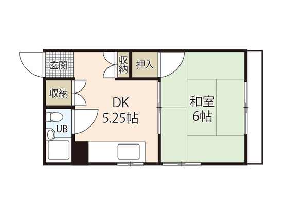 第２アソヌママンションの間取り