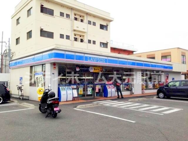 コンビニ　ローソン岡山大元駅前店（コンビニ）まで296m