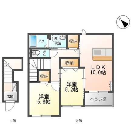 グランフォンテーヌの間取り