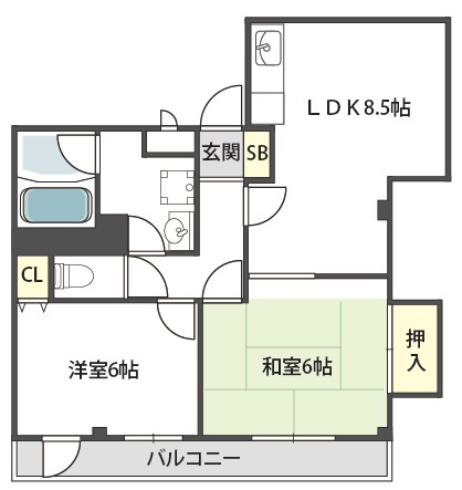 わいわいマンションの間取り