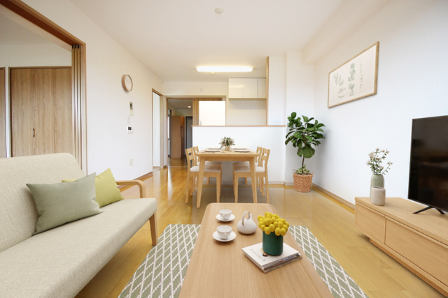 居室・リビング　家具家電はＣＧによるものです