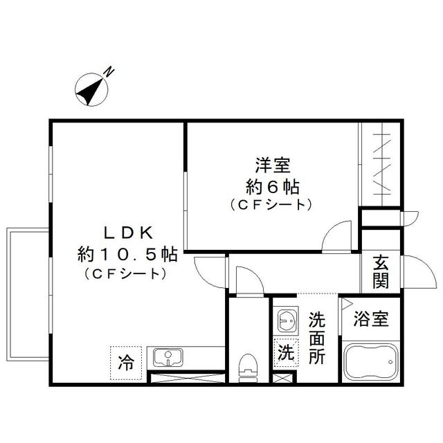 フィルコート多賀の間取り