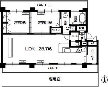 メゾンアーデンの間取り