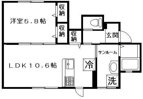 カノン２の間取り