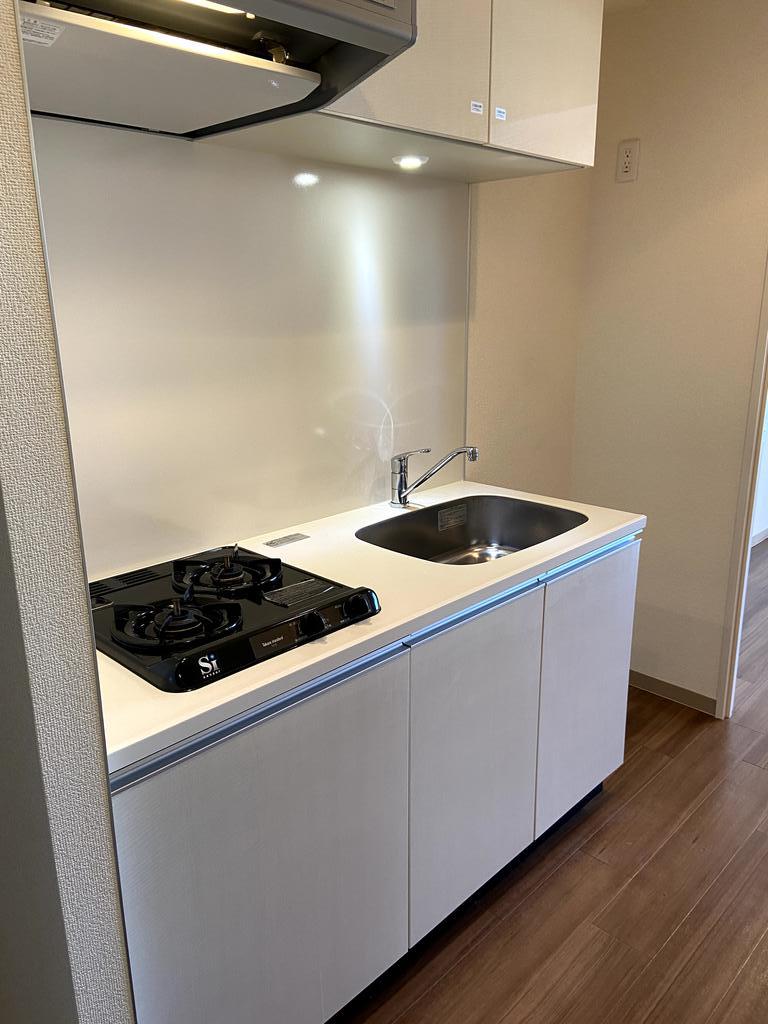 キッチン　2口コンロ