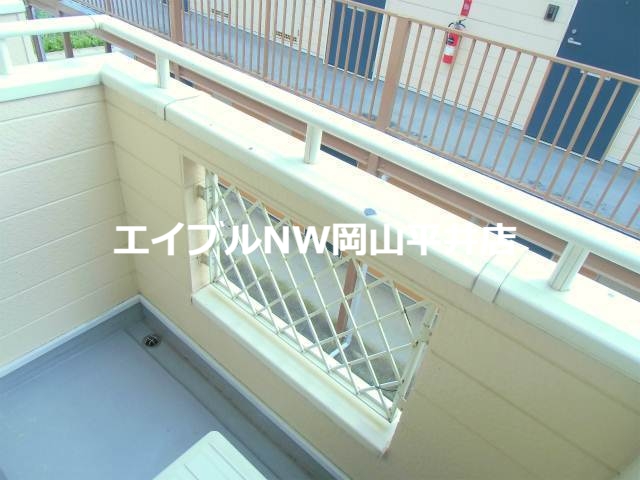 バルコニー　日当たり良好