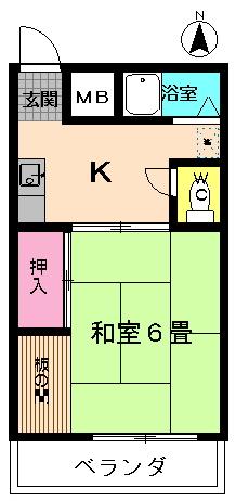 ドエル三ッ木の間取り