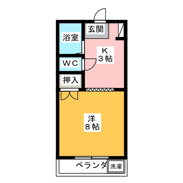 ハイツ千里の間取り