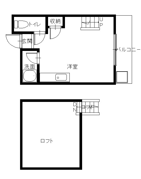 フェアリーハウスの間取り