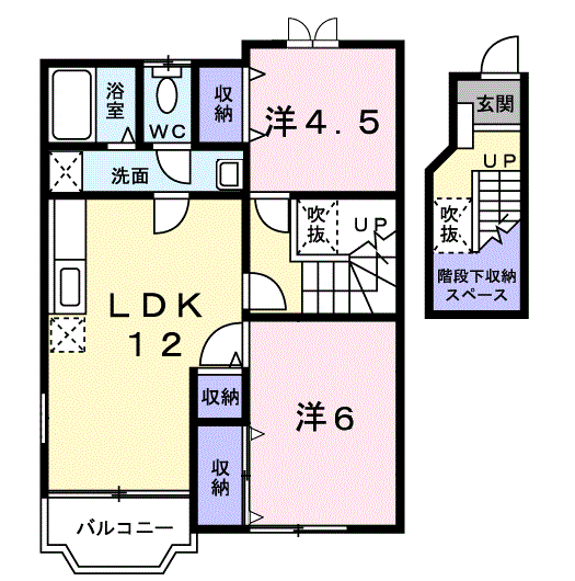 シャルムカンアイの間取り