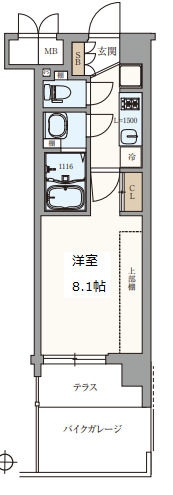 ソルテラス京都洛南の間取り