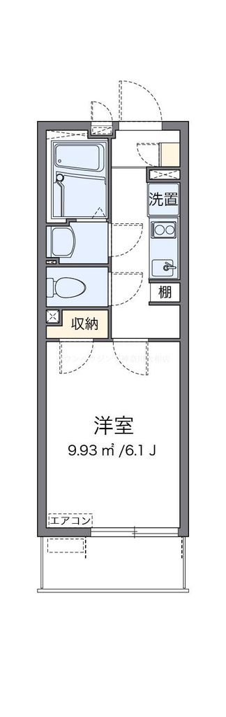 クレイノスペランツァI号館の間取り