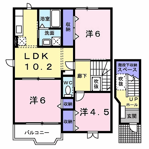 ファミリーの間取り