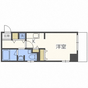 シティコート北１条の間取り