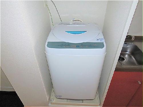 その他設備　洗濯機も付いています