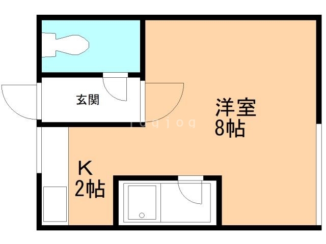 エルハイツの間取り