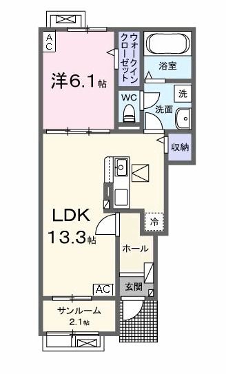 ヴィヴィットの間取り