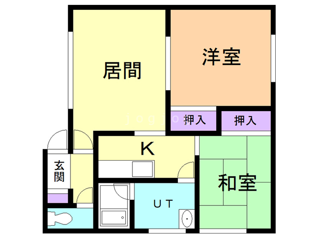 メゾン宮下の間取り