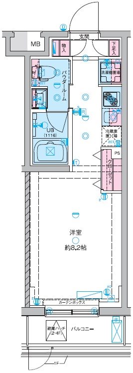 ジェノヴィア東向島IIIスカイガーデンの間取り