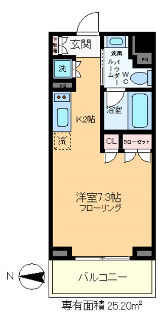 レジディア錦糸町IIの間取り