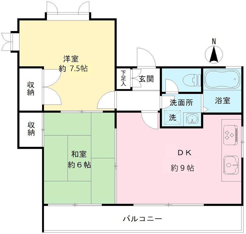 アミーハウスの間取り