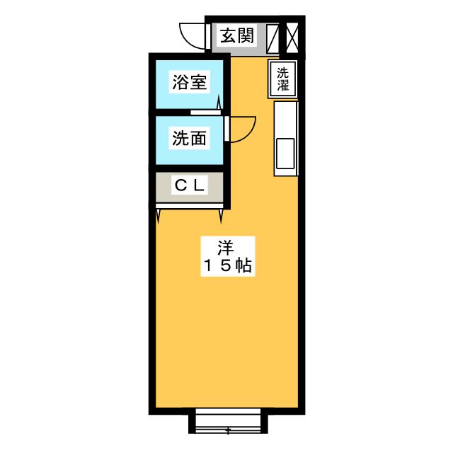 レジデンス　ラ　ブラゾン　ミナミの間取り