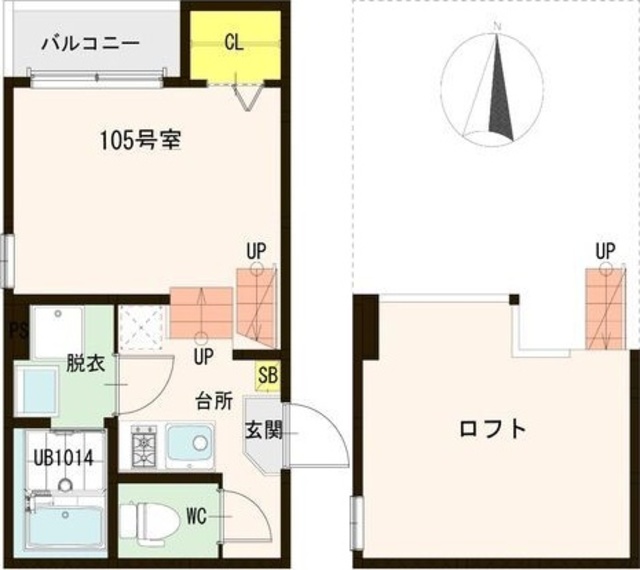 ハーモニーテラス黒松の間取り