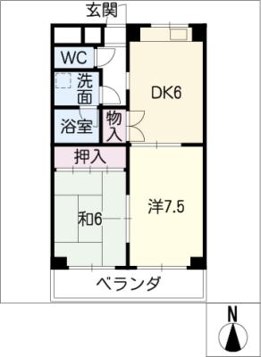 アンシャンテの間取り