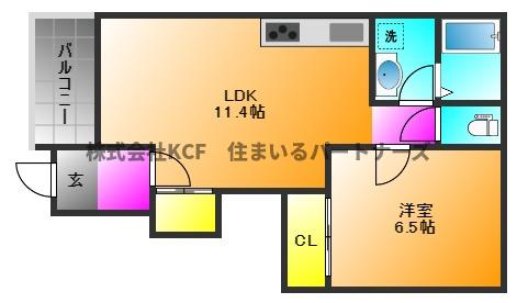 ブロッサムMの間取り