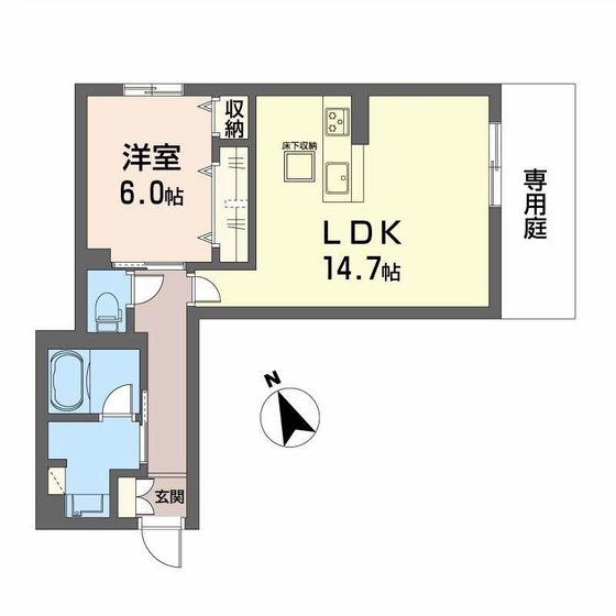 フェリークの間取り