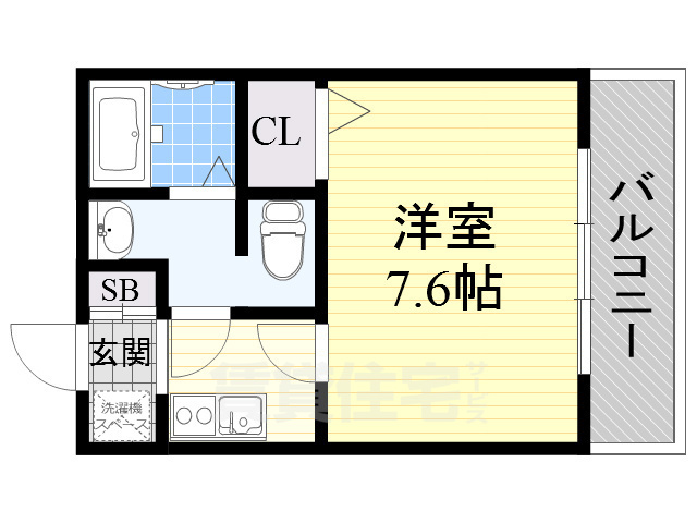 アンサンブル高槻の間取り