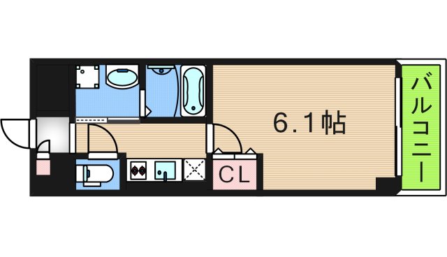 アーバンパーク住之江公園Iの間取り