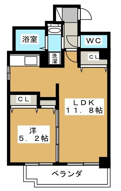 サンクチュアリ二条城IIの間取り