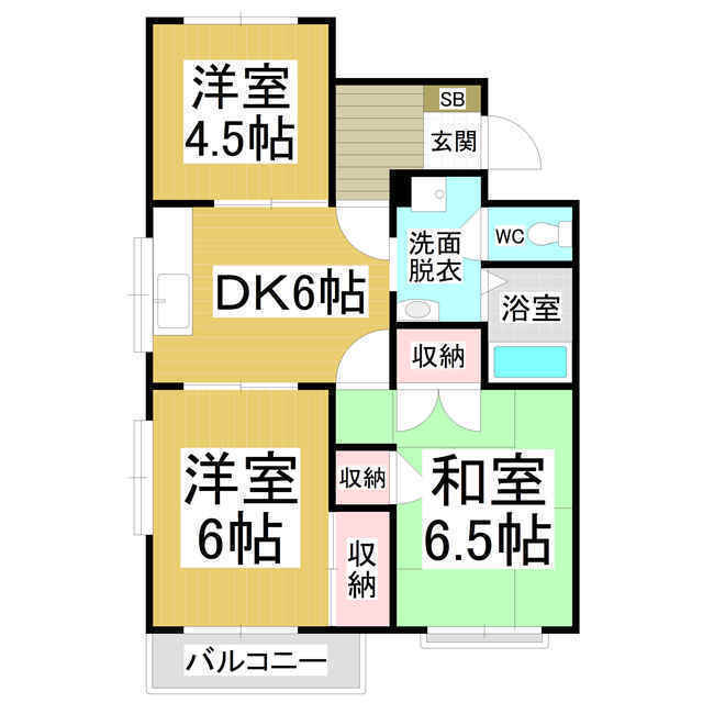 ビレッジコープの間取り