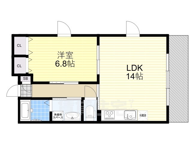 moderno(モデルノ）の間取り