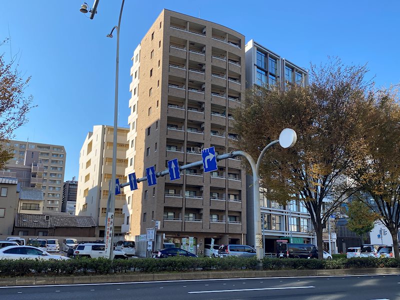 ラフィーネ四条堀川の建物外観