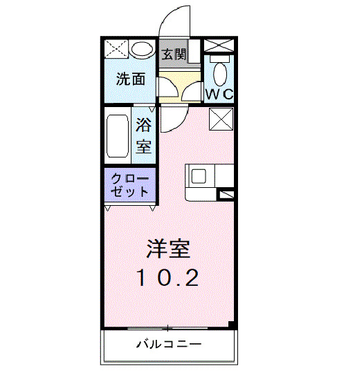 サンフィールドの間取り