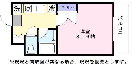 エンゼルプラザ彦根後三条の間取り