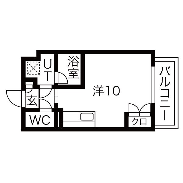 名古屋市名東区望が丘のマンションの間取り