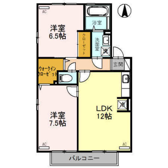 フォレストピアIIの間取り