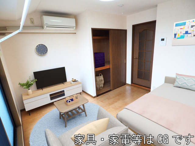 居室・リビング　家具？家電はＣＧです