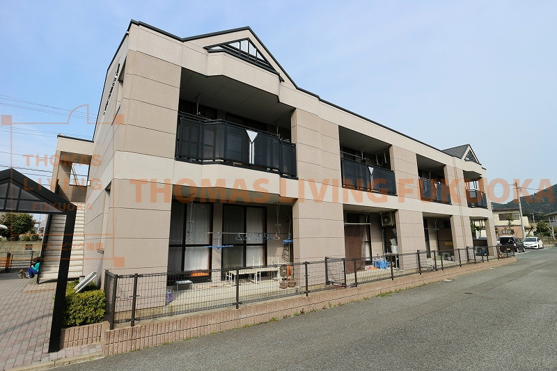 建物外観　福津市のお部屋探しは、地域に詳しいトーマスリビング福間店へ。