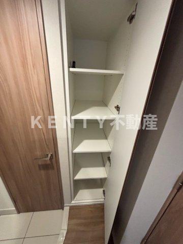 収納　収納のためのスペースです